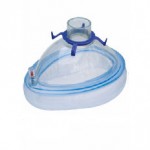 Resus. mask - PVC - adult