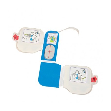 CPR-D pads elektrode til ZOLL AED Plus hjertestarter.