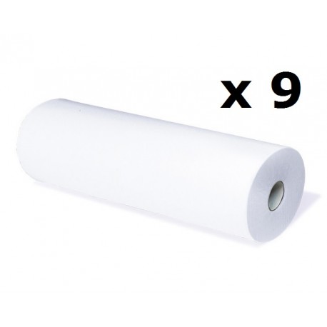 Leje-papir, 59cm x 50 m, perforeret, 1 kasse (9 ruller)