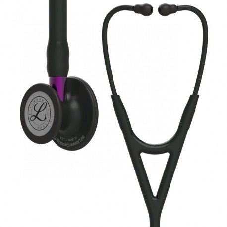 Littmann, Cardiology IV - sort/sort, Rød studs