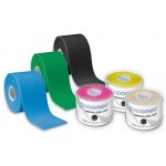 Kinesiologi tape 5m x 5 cm, farve blanding (6 Rl.)