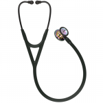 Littmann Cardiology IV - sort, røgfarvet og regnbue udgave.