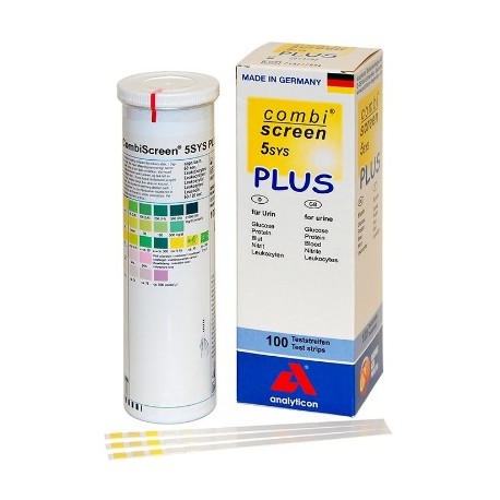 CombiScreen 5 + L PLUS urinstix (100 stk.) 