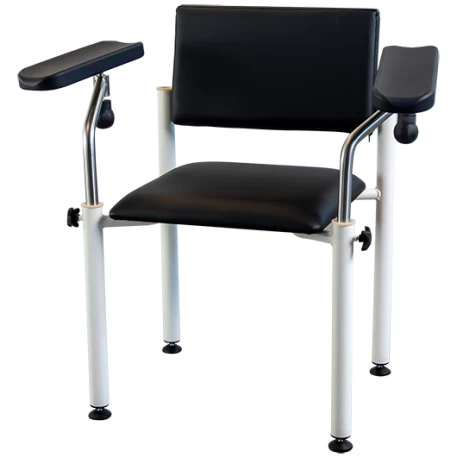 Blood sampling chair, black