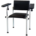 Blood sampling chair, black