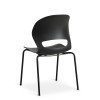 Luna chair, Black PVC