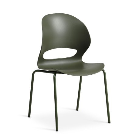 Luna chair, Olive PVC