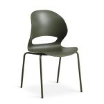 Luna stol, Olive PVC