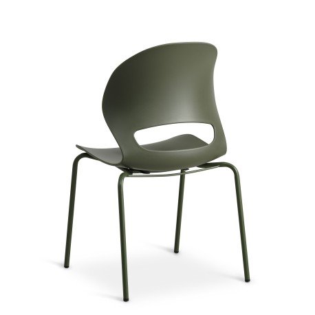 Luna chair, Olive PVC