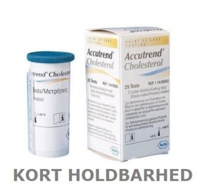 Accutrend Cholestrol test strips