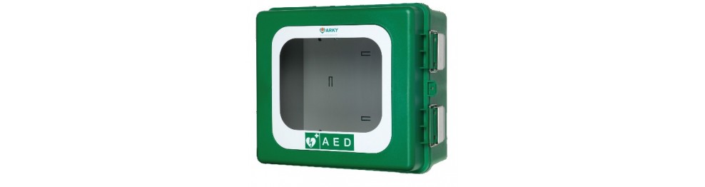 Defibrillator cabinet